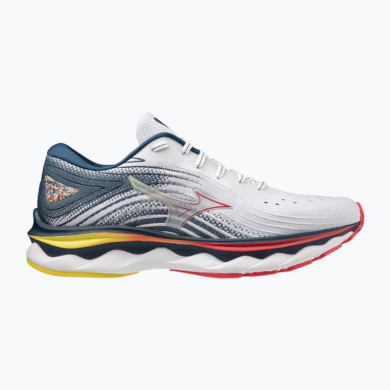 Dámské běžecké boty Mizuno Wave Sky 6 white/ hibiscus/ buttercup 10