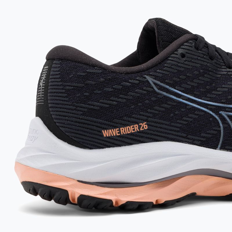 Dámská běžecká obuv Mizuno Wave Rider 26 odyssey gray/quicksilver/salmon 10