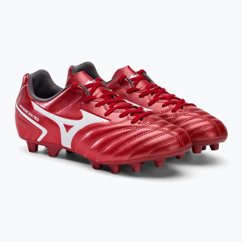 Dětské kopačky Mizuno Monarcida II Sel MD červené P1GB222560 4