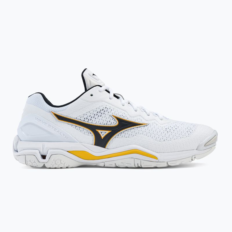 Pánská házenkářská obuv Mizuno Wave Stealth V white X1GA180013 2