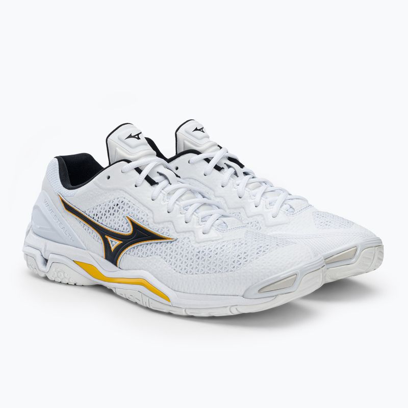 Pánská házenkářská obuv Mizuno Wave Stealth V white X1GA180013 4