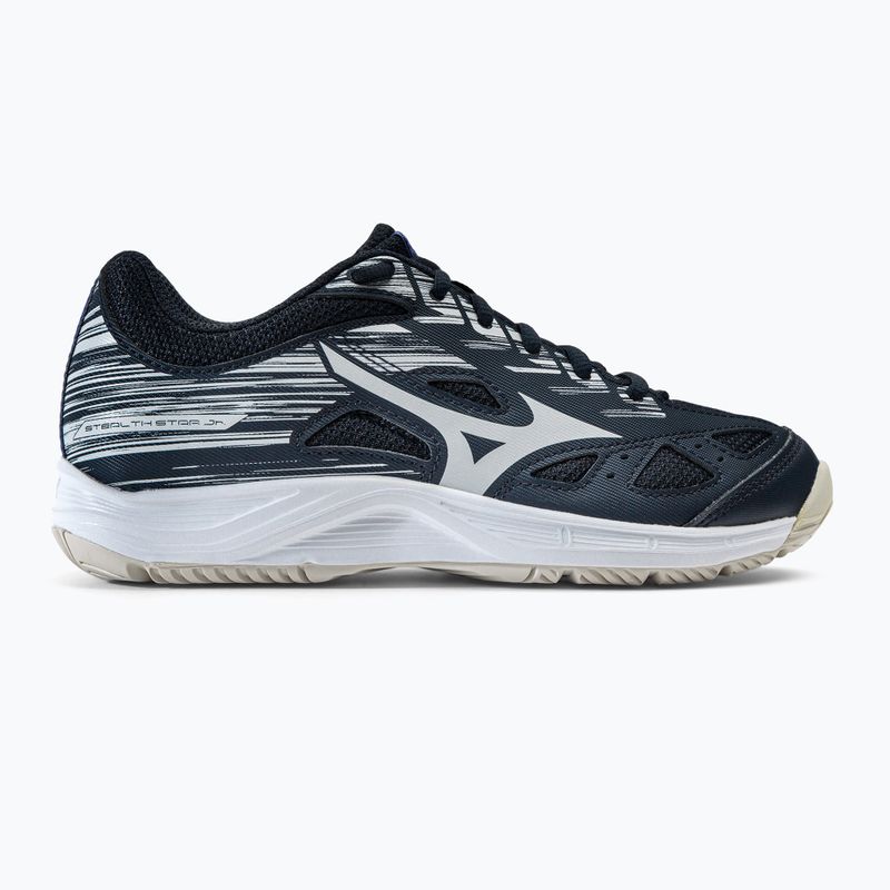 Dětská házenkářská obuv Mizuno Stealth Star C navy blue X1GC2107K02 2