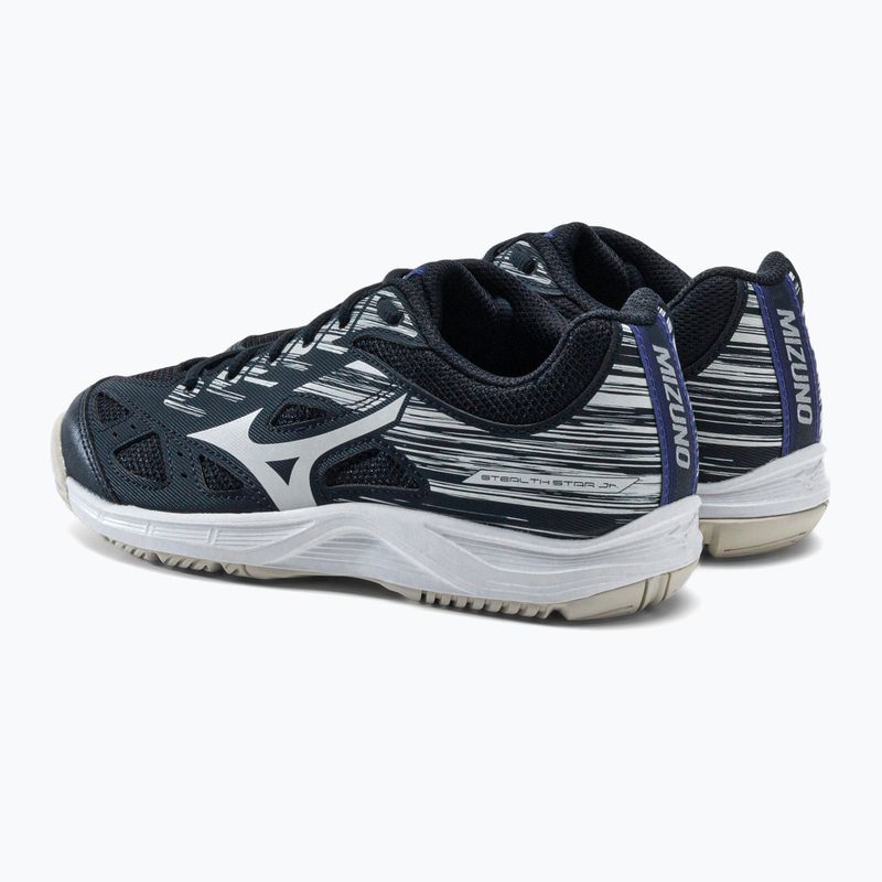 Dětská házenkářská obuv Mizuno Stealth Star C navy blue X1GC2107K02 3