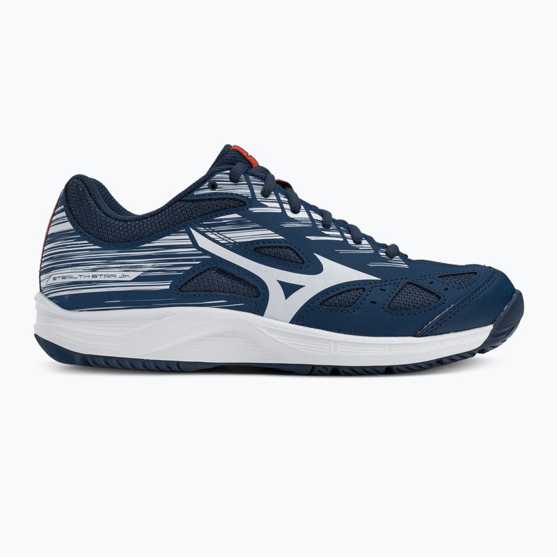 Dětská házenkářská obuv Mizuno Stealth Star C blue X1GC2107K21 2