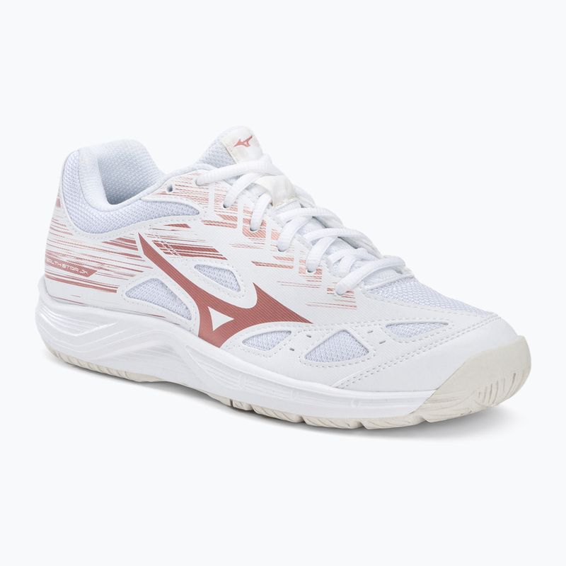 Dětská házenkářská obuv Mizuno Stealth Star C bílá X1GC2107K36