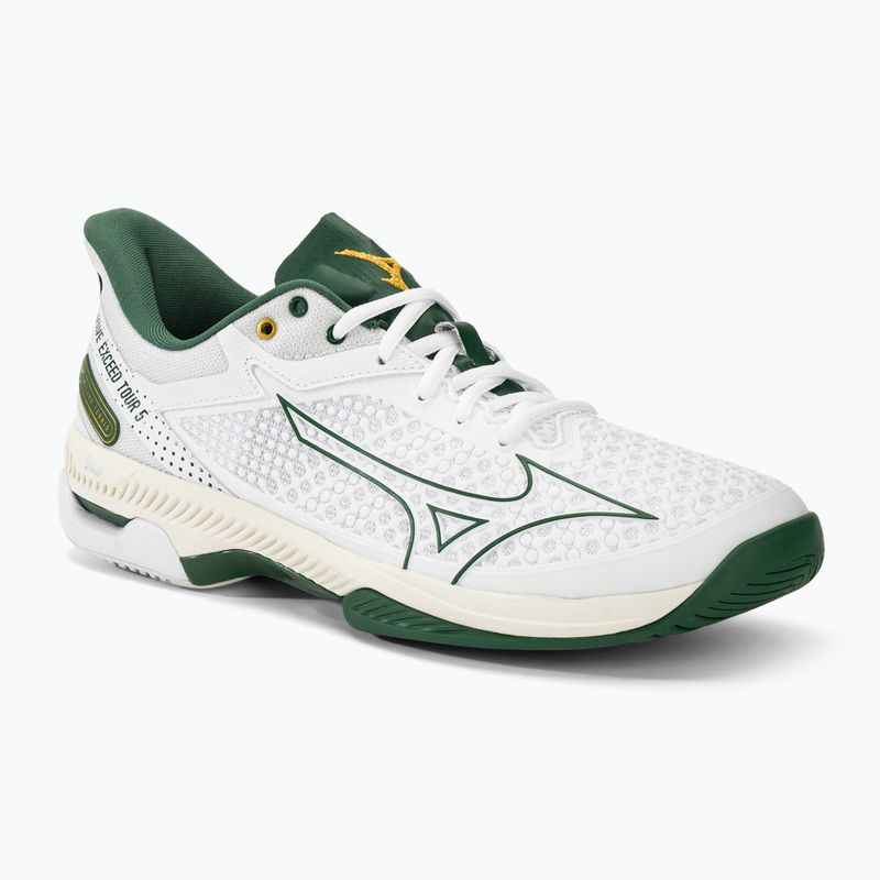 Pánské tenisové boty Mizuno Wave Exceed Tour 5 AC white/pine needle/papyrus