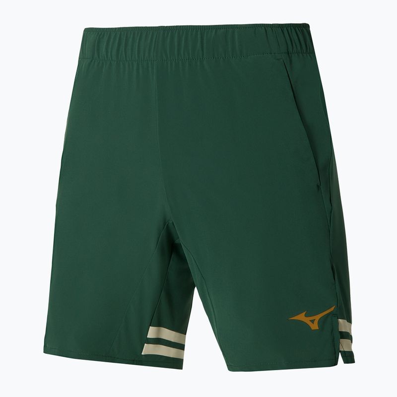 Mizuno Retro zelené běžecké šortky 62GBA00237