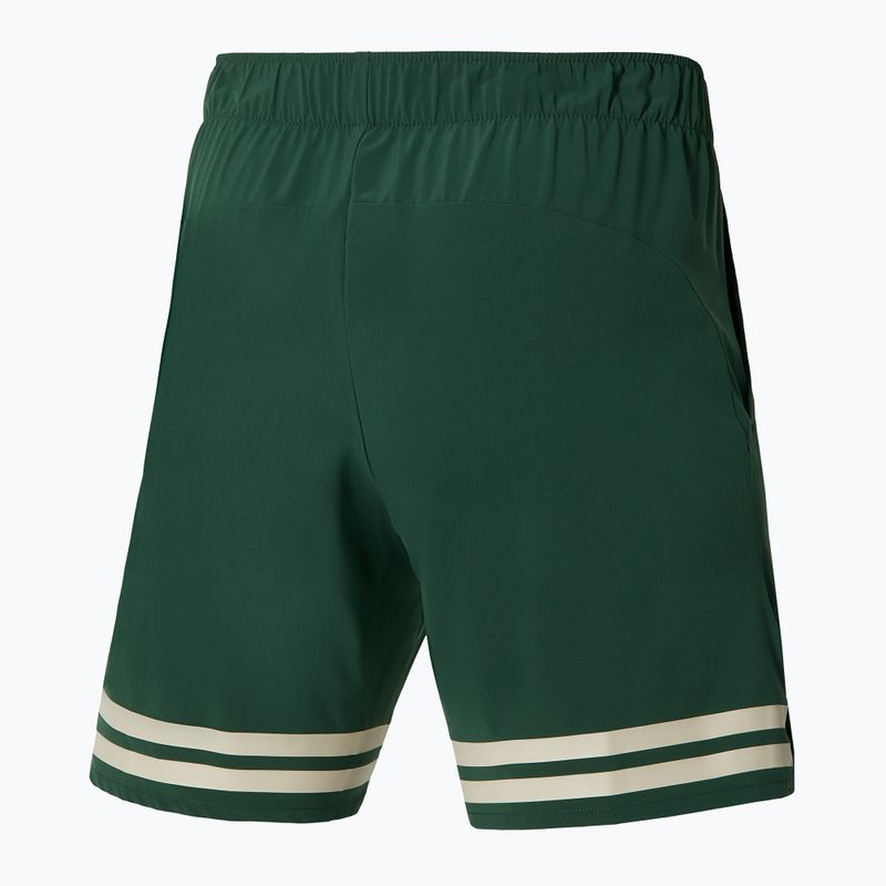 Mizuno Retro zelené běžecké šortky 62GBA00237 2