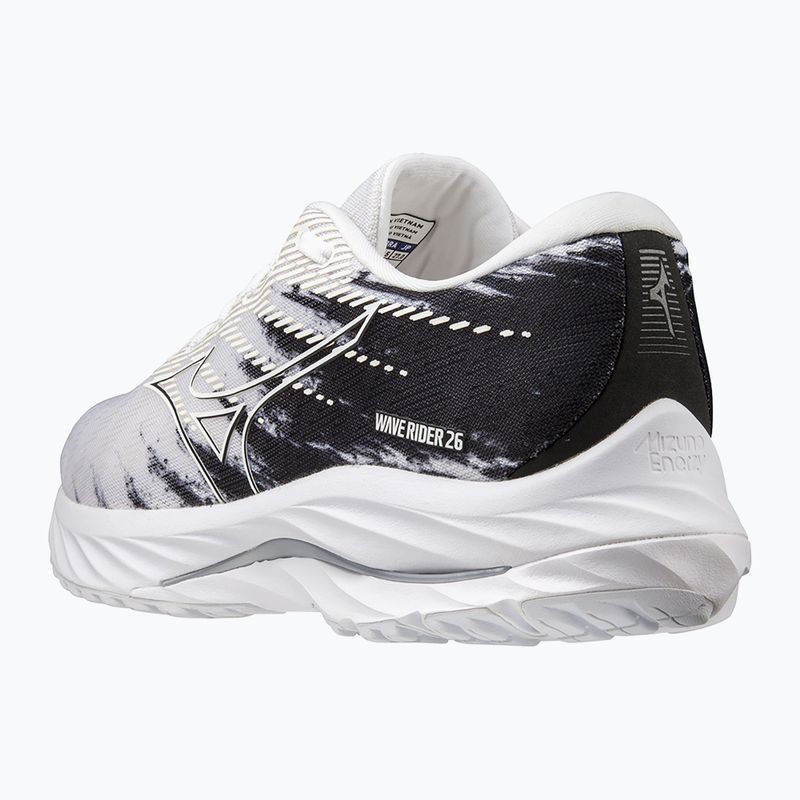 Pánské  běžecké boty   Mizuno Wave Rider 26 white/white/black 9