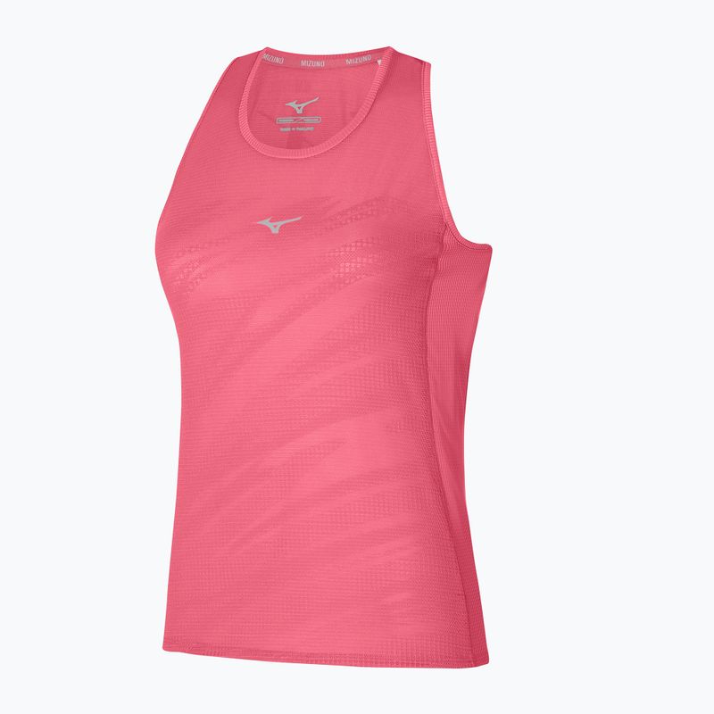 Dámské běžecké tílko tank topMizuno Aero Tank sunkissed coral