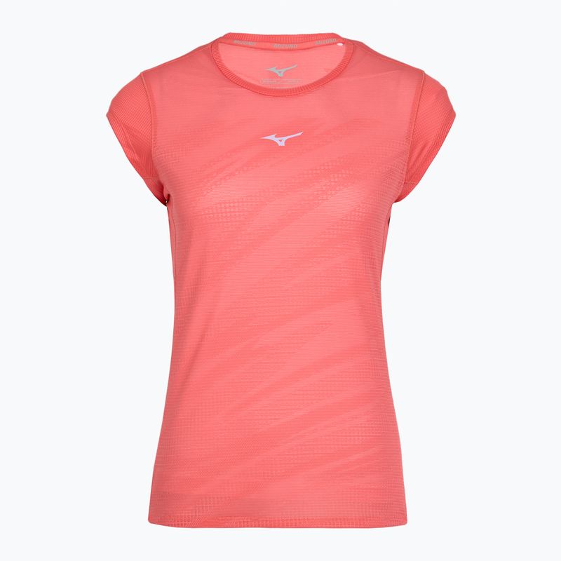 Dámské běžecké tričko Mizuno Aero Tee sunkissed coral