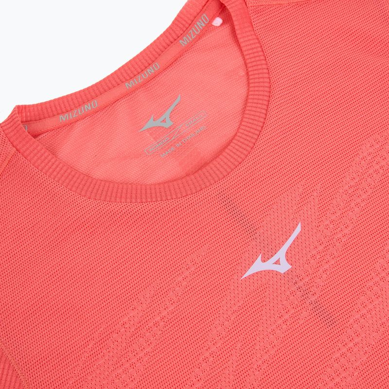 Dámské běžecké tričko Mizuno Aero Tee sunkissed coral 3