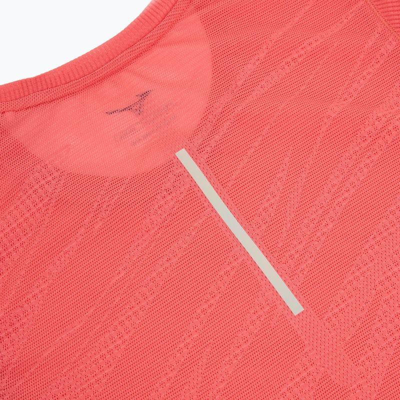 Dámské běžecké tričko Mizuno Aero Tee sunkissed coral 4