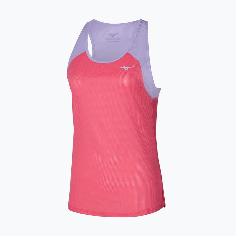 Dámské běžecké tílko Mizuno DryAeroFlow Tank sunkissed coral