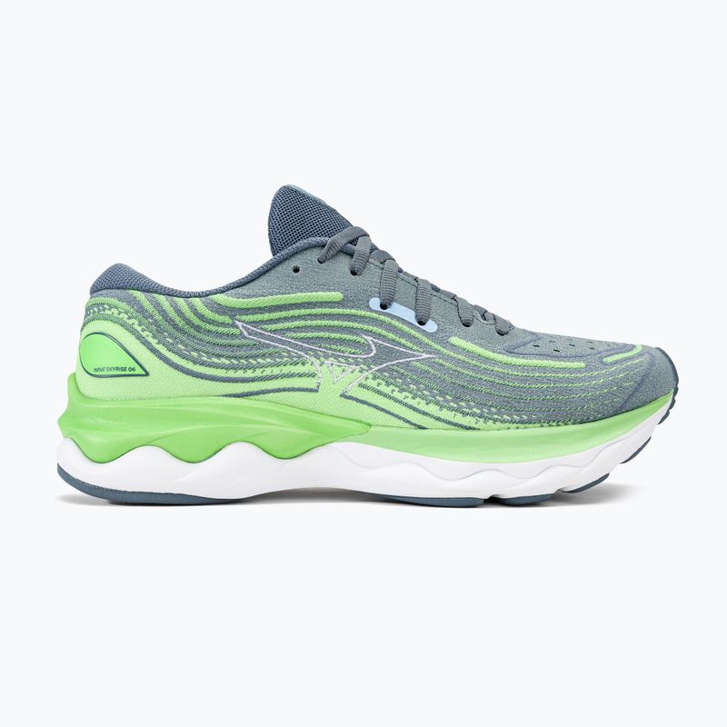Pánské běžecké boty Mizuno Wave Skyrise 4 camo green/china blue/909c 2