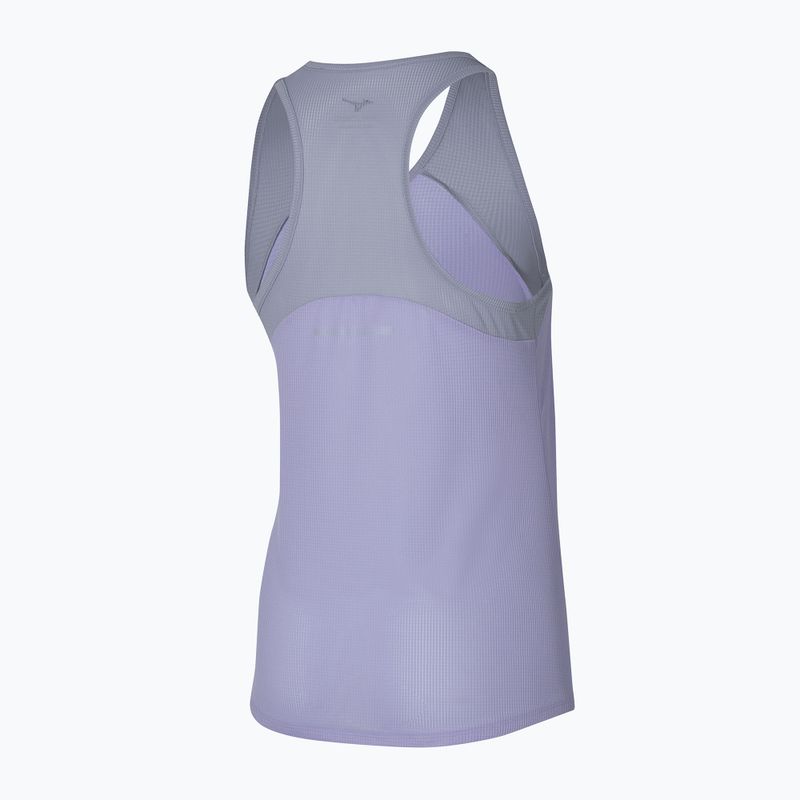 Dámské běžecké tílko tank topMizuno DryAeroFlow Tank lavender 2