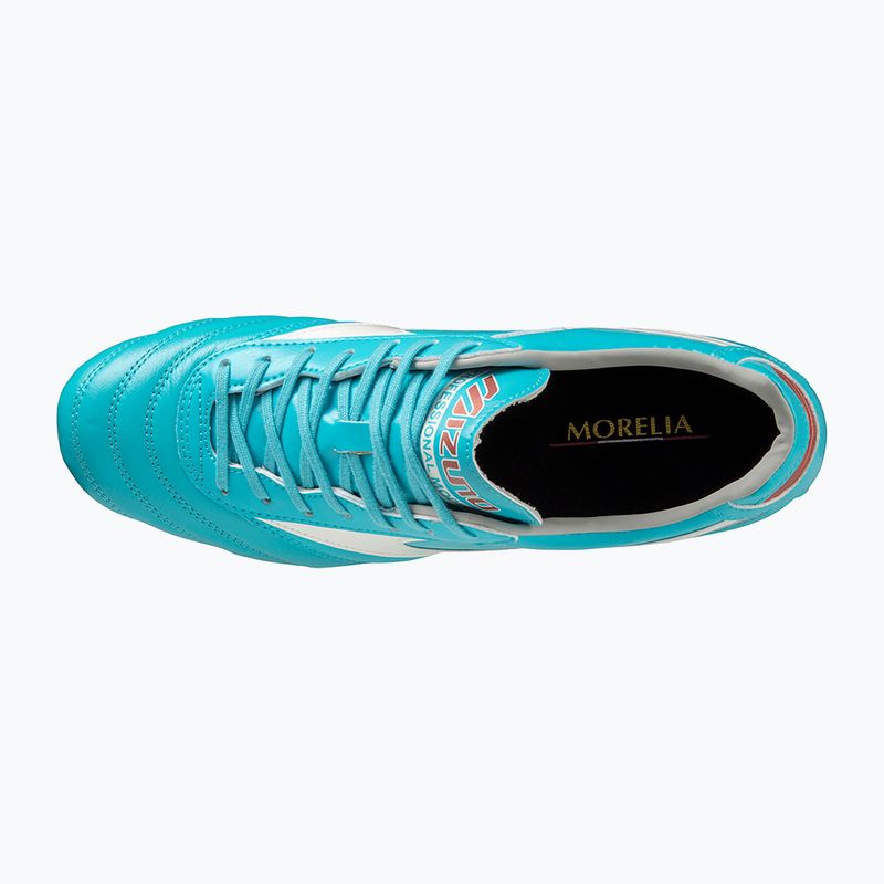 Kopačky Mizuno Morelia II Pro modro-bílé P1GA231325 12