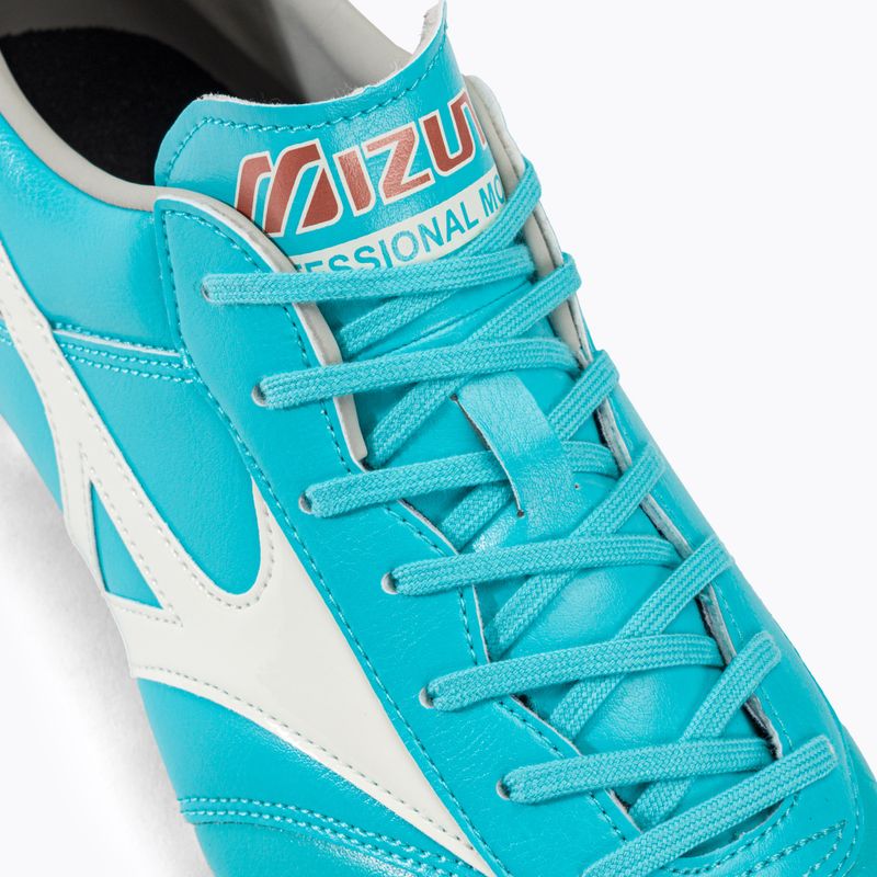 Kopačky Mizuno Morelia II Pro modro-bílé P1GA231325 8