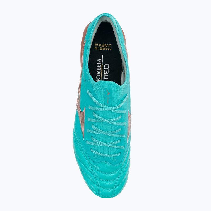 Fotbalové boty Mizuno Morelia Neo III Beta JP modré P1GA239025 6