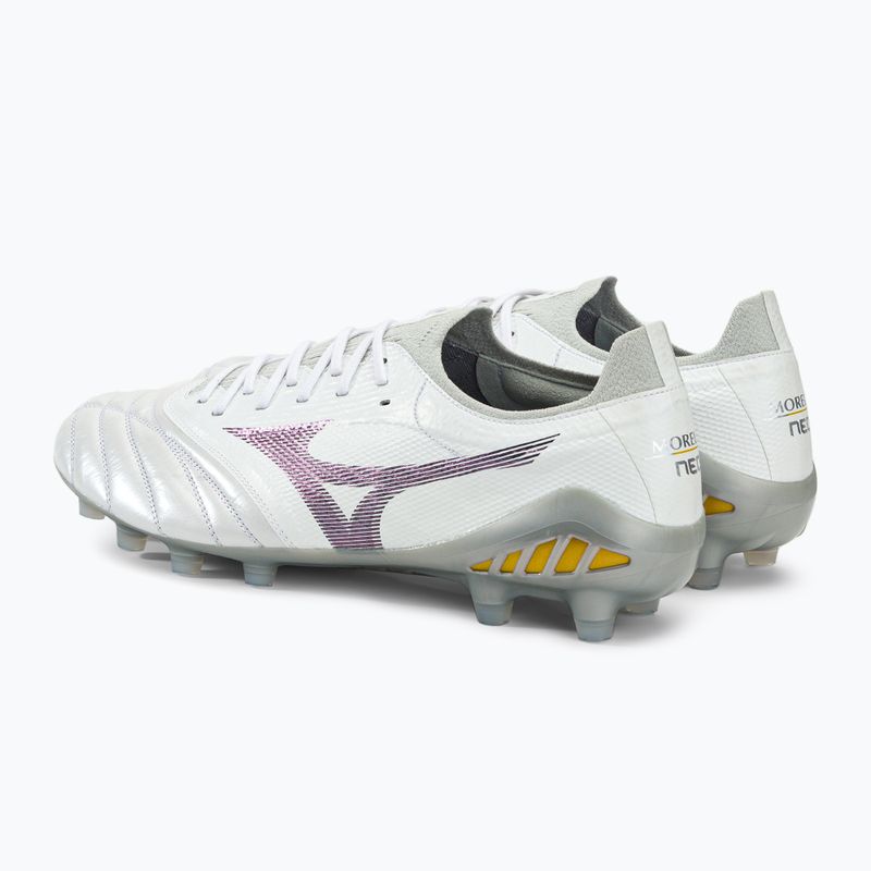 Mizuno Morelia Neo III Beta Elite pánské kopačky bílé P1GA239104 3
