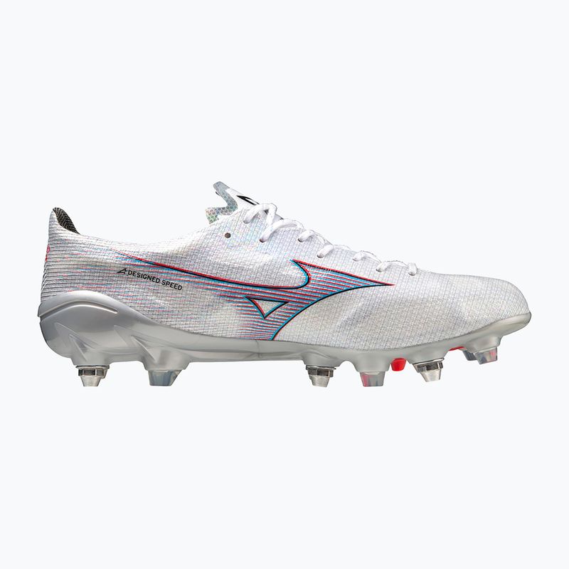 Pánské kopačky Mizuno Alpha JP Mix white/ignition red/ 801 c 11