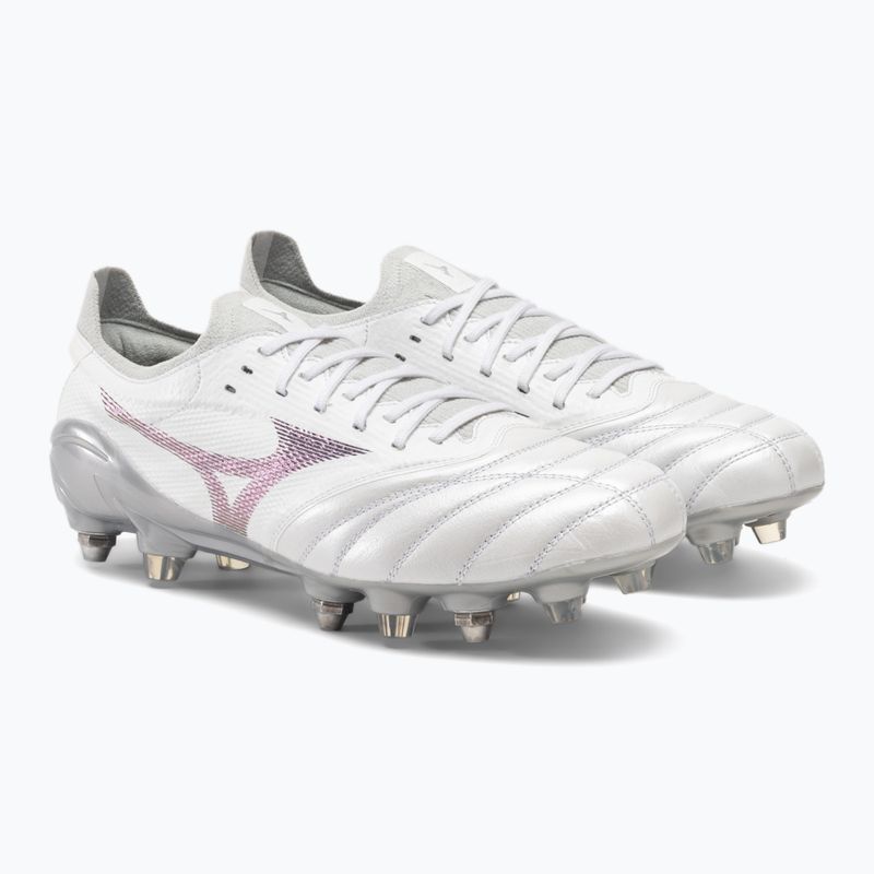 Kopačky Mizuno Morelia Neo III Elite M white/hologram/cool gray 3c 4
