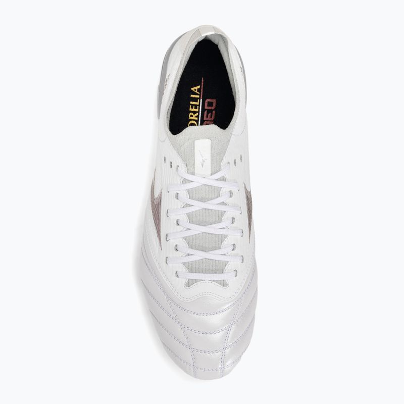 Kopačky Mizuno Morelia Neo III Elite M white/hologram/cool gray 3c 6