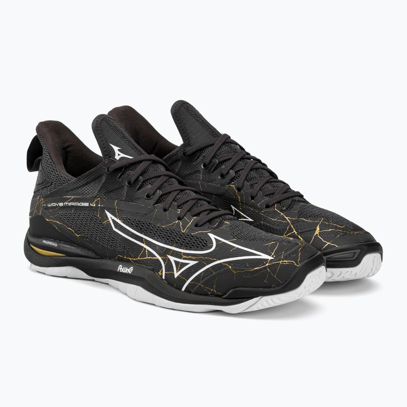 Pánská házenkářská obuv Mizuno Wave Mirage 4 black X1GA215041 4