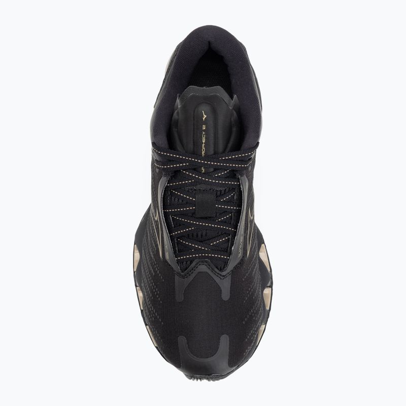 Dámské běžecké boty Mizuno Wave Prophecy 12 black/ge gold 5
