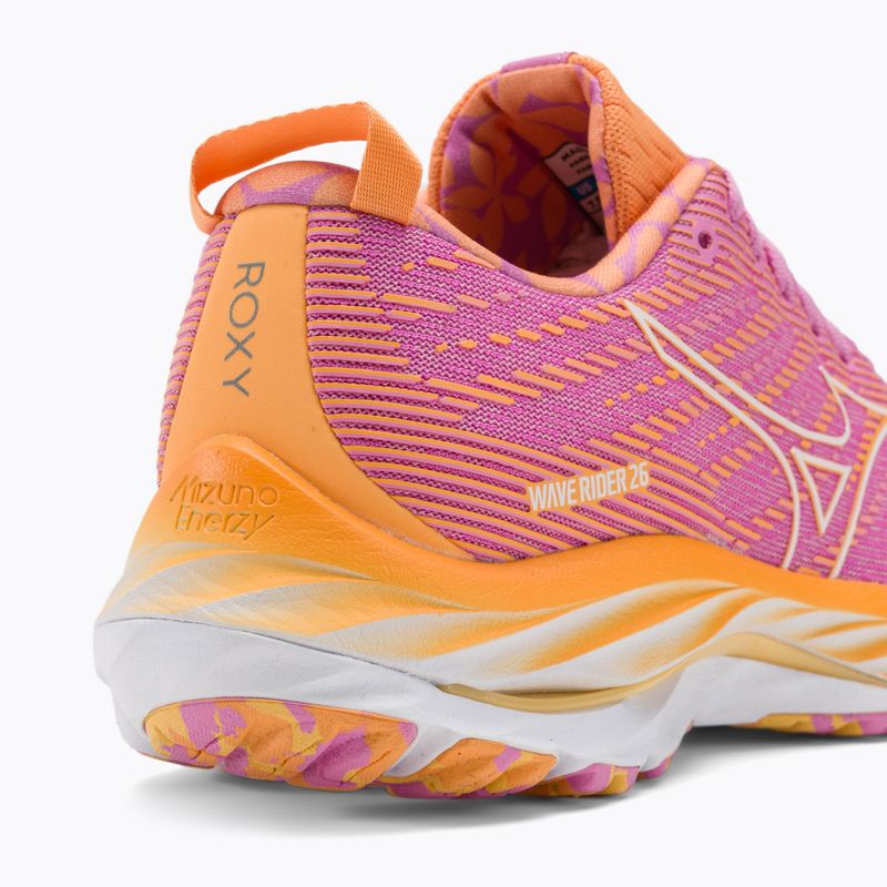 Dámská běžecká obuv Mizuno Wave Rider 26 Roxy cyclamen/white/mockorang 10