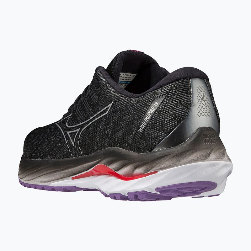 Dámské běžecké boty Mizuno Wave Inspire 19 W black/ silver/ bitsweet 12