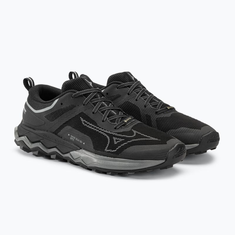 Pánské běžecké boty Mizuno Wave Ibuki 4 GTX black/metallic gray/dark shadow 5