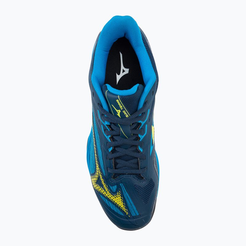 Pánská tenisová obuv Mizuno Wave Exceed Light 2 AC dress blues / bolt2 neon / clolsonne 6