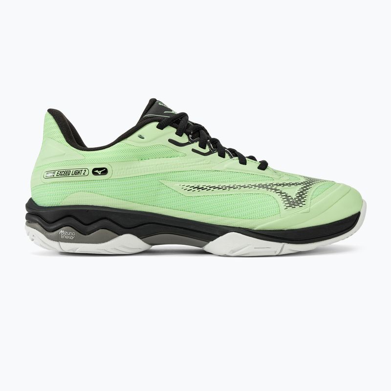 Pánské tenisové boty Mizuno Wave Exceed Light 2 AC patina green/black/white 2