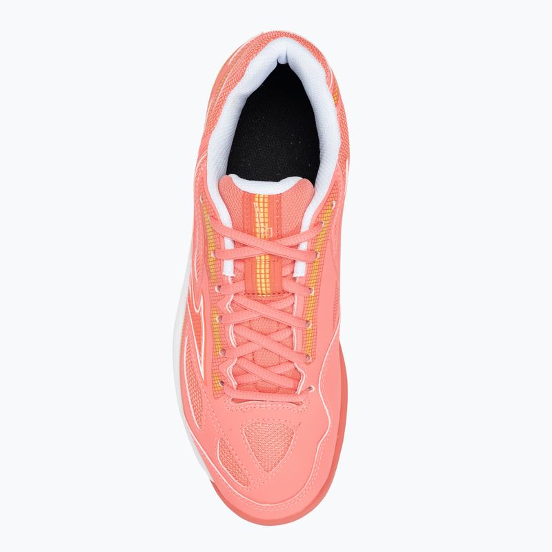 Dámská tenisová obuv Mizuno Break Shot 4 AC candy coral / white / fusion coral 7