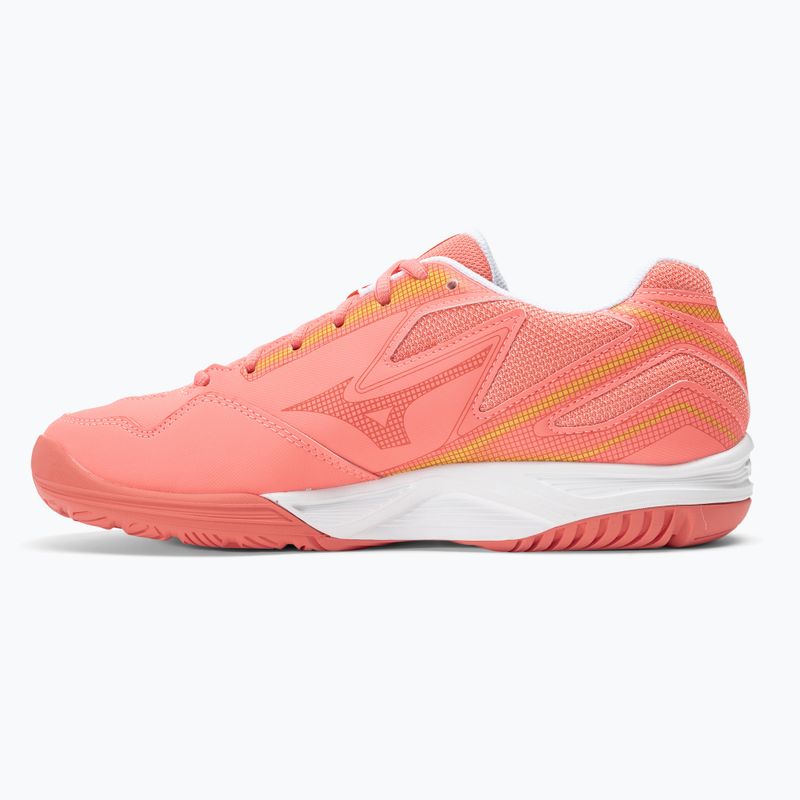 Dámská tenisová obuv Mizuno Break Shot 4 AC candy coral / white / fusion coral 3