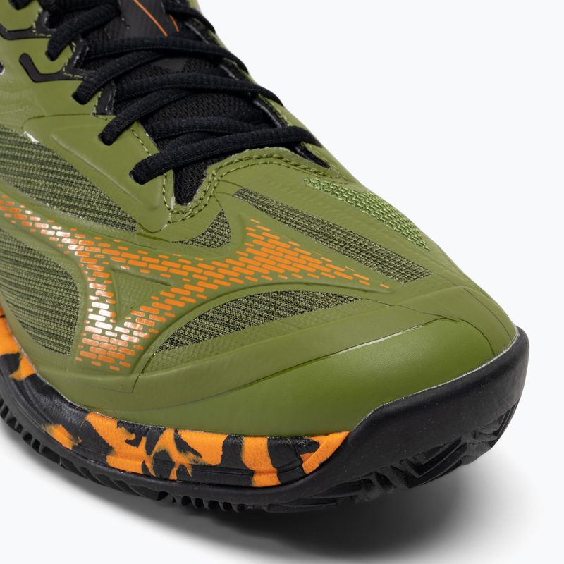 Pánské boty Mizuno Wave Exceed Light 2 Padel calliste green / vibrant orange / black 7