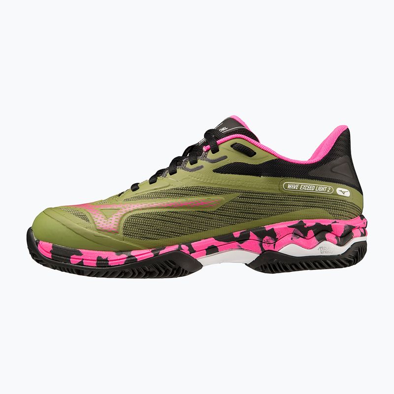 Dámské boty Mizuno Wave Exceed Light 2 Padel calliste green / pink glo / black 8