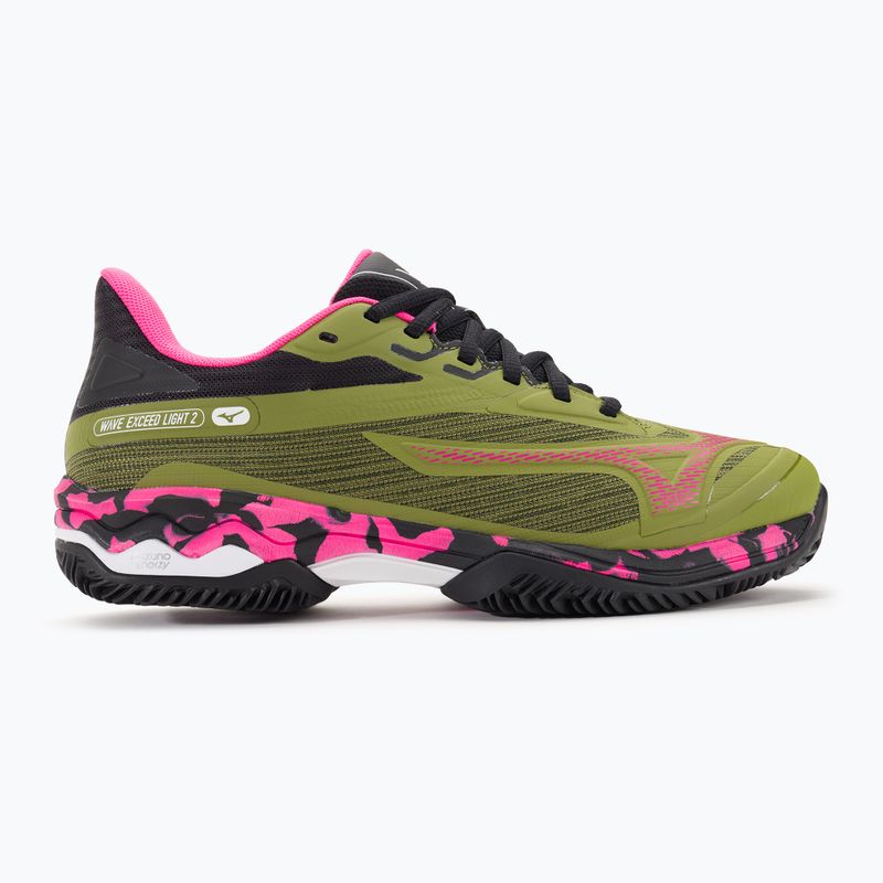 Dámské boty Mizuno Wave Exceed Light 2 Padel calliste green / pink glo / black 2