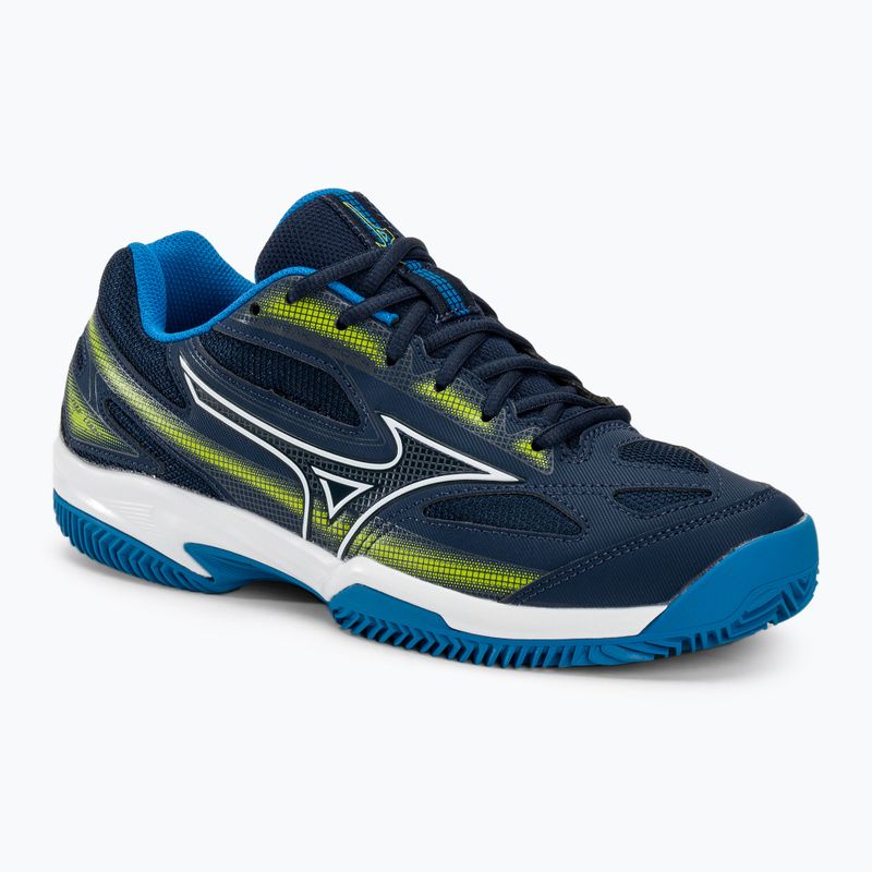 Pánské boty na tenis Mizuno Break Shot 4 CCdress blues/jet blue/sulphur spring