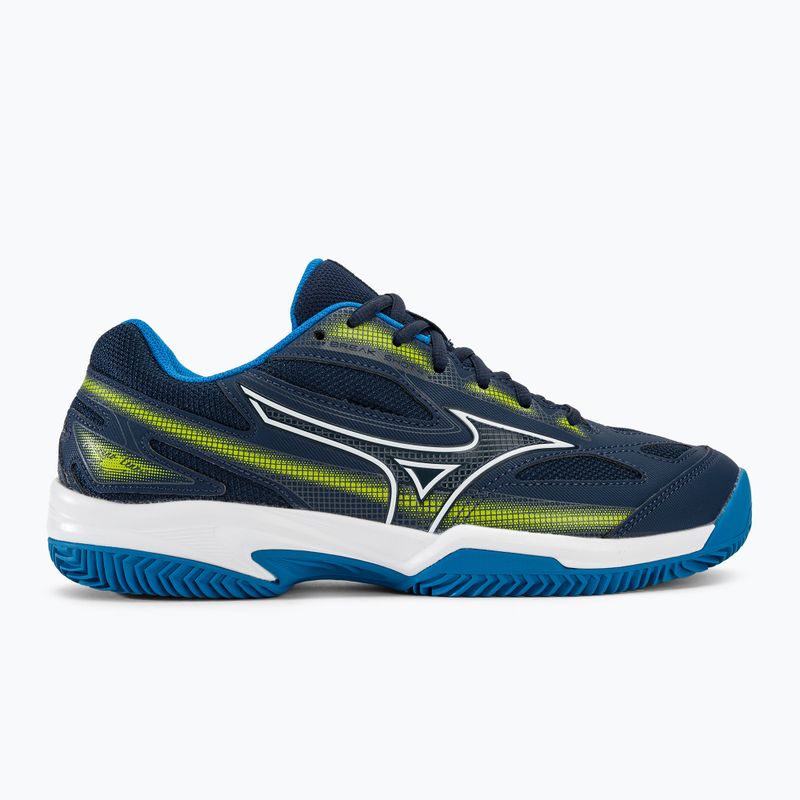 Pánské boty na tenis Mizuno Break Shot 4 CCdress blues/jet blue/sulphur spring 2