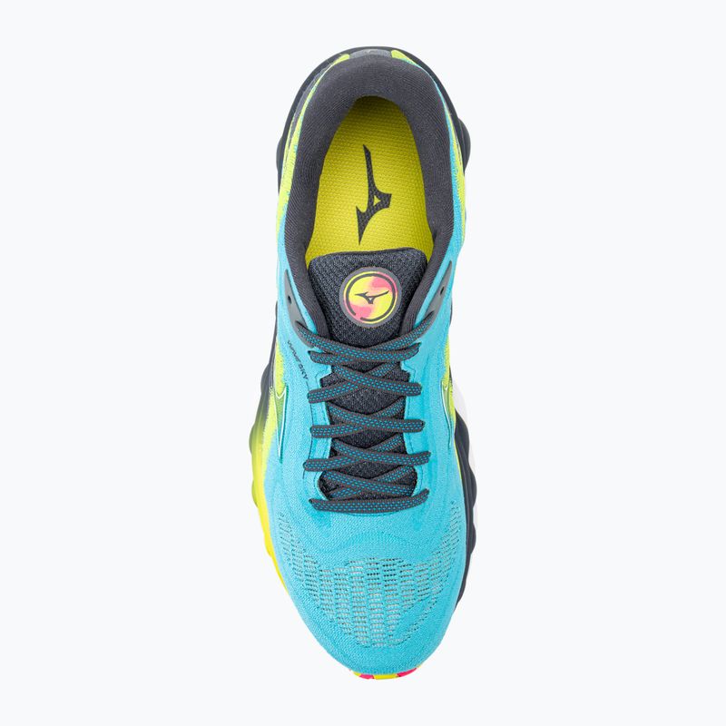 Pánská běžecká obuv Mizuno Wave Sky 7 jet blue/white/bolt2neon 8