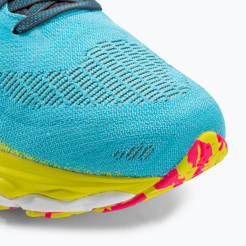 Pánská běžecká obuv Mizuno Wave Sky 7 jet blue/white/bolt2neon 10