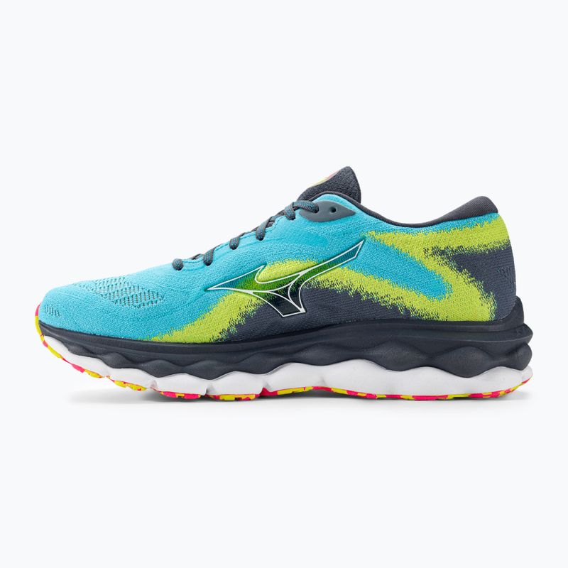Pánská běžecká obuv Mizuno Wave Sky 7 jet blue/white/bolt2neon 4