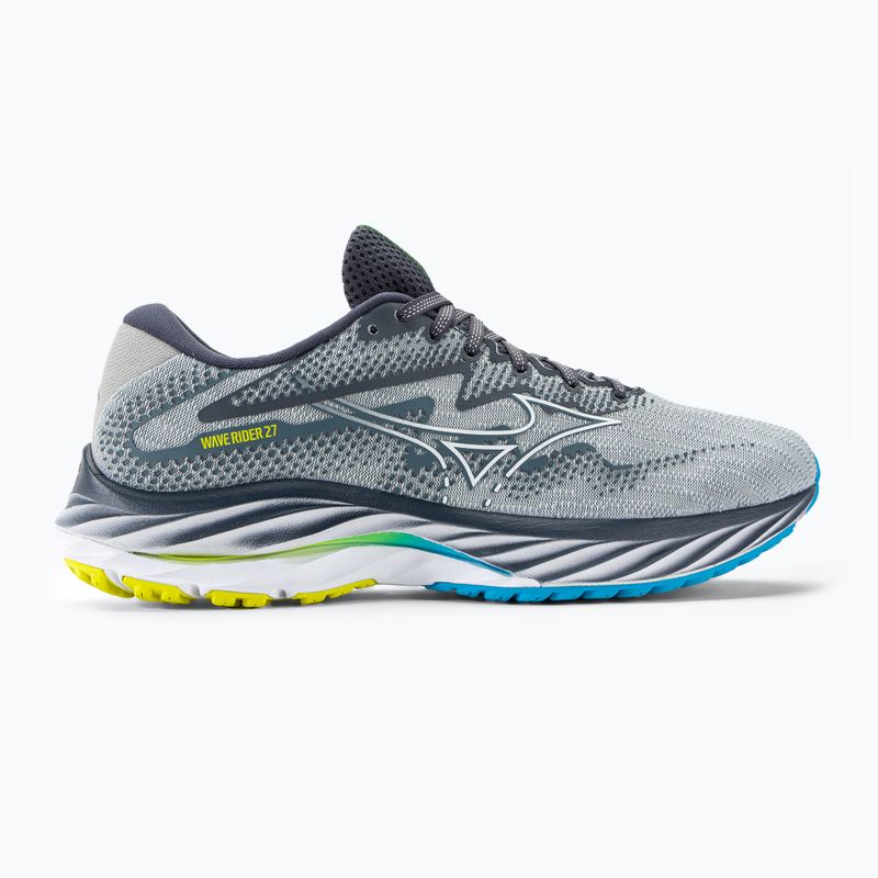 Pánská běžecká obuv Mizuno Wave Rider 27 pearl blue/white/bolt2neon 2