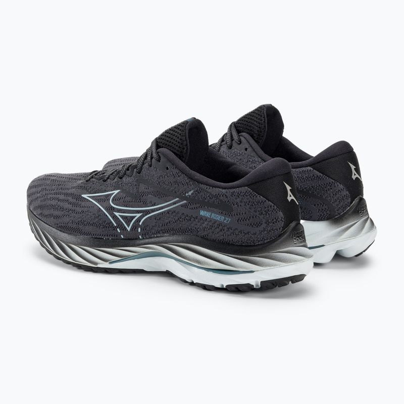 Pánská běžecká obuv Mizuno Wave Rider 27 ebony/illusion blue/black 5