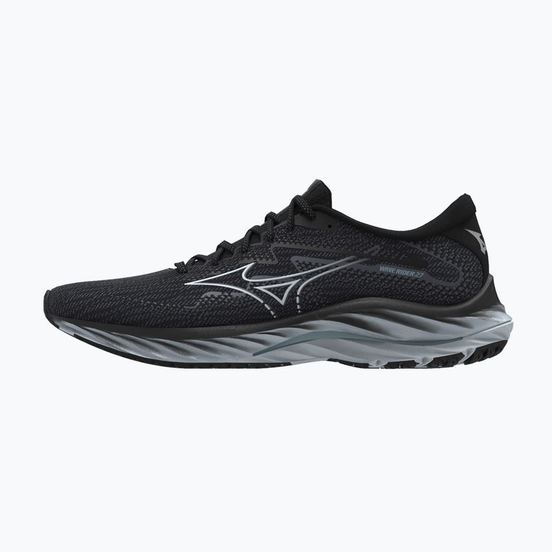 Pánské běžecké boty Mizuno Wave Rider 27 2E ebony/ illusionblue/ black