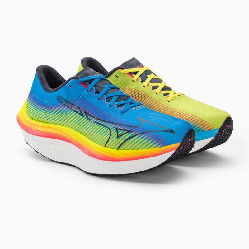 Pánská běžecká obuv Mizuno Wave Rebellion Pro bolt2neon/ombre blue/jet blue 4