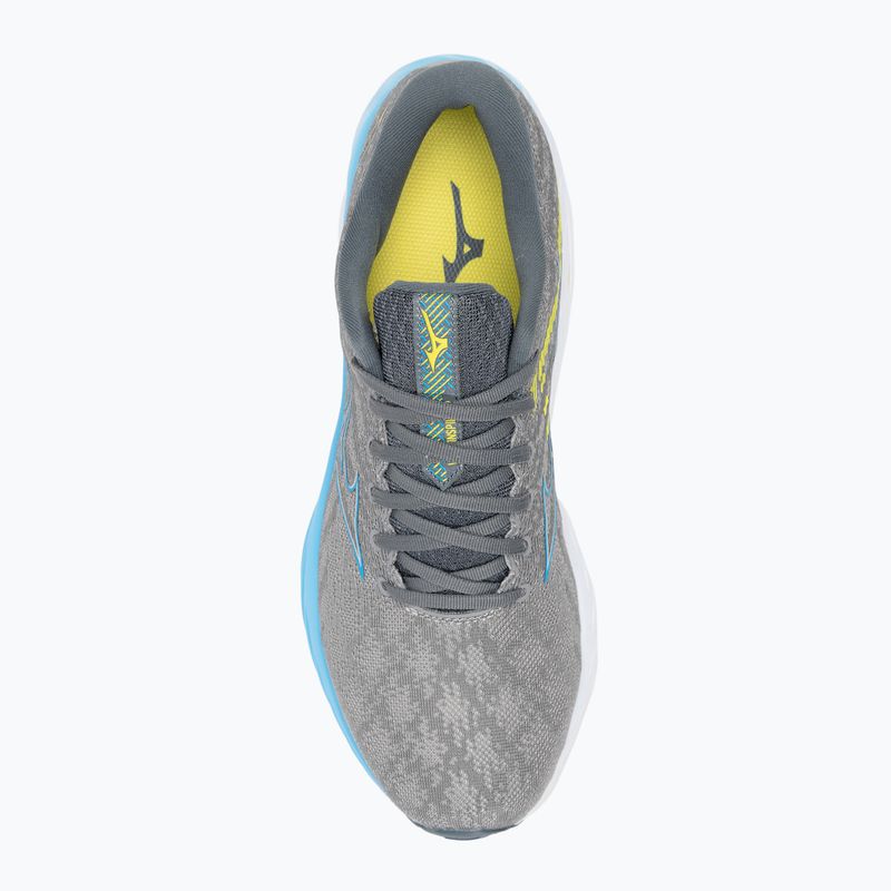 Pánské  běžecké boty   Mizuno Wave Inspire 19 ggray/jet blue/bolt2neon 6