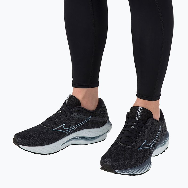 Pánské  běžecké boty   Mizuno Wave Inspire 19 2E black/glacial ridge/illusionblue 4